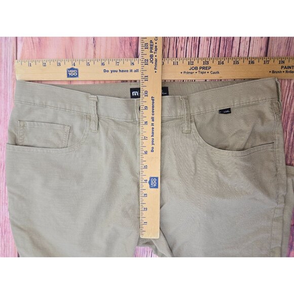 Travis Mathew Mens Khaki Stretch Pants Size 34x32 - Picture 6 of 7